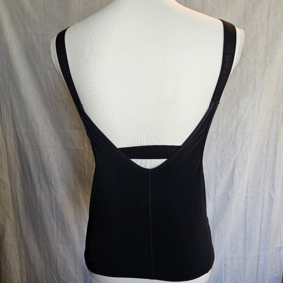 Nike Women's Black Dri-FIT Woven 2-in-1 Training Sports Tank Top, Size XS - Picture 4 of 6